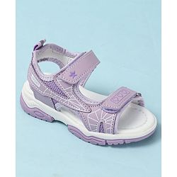 Cute Walk by Babyhug Velcro Closure Printed Sandals - Pink