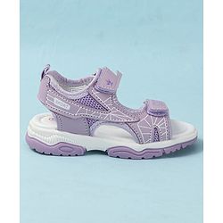 Cute Walk by Babyhug Velcro Closure Printed Sandals - Pink