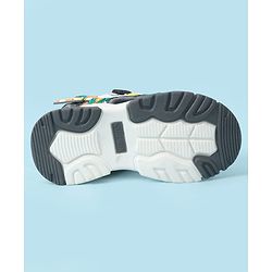 Cute Walk by Babyhug Velcro Closure Sandal With Applique - Grey