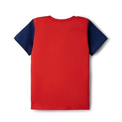 Babyhug Disney Single Jersey Knit Half Sleeves T-Shirt & Shorts Set With Mickey Mouse Graphics - Multicolor