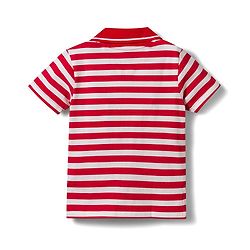 Babyhug Disney Single Jersey Knit Half Sleeves Polo T-Shirt with Stripes & Mickey Mouse Print Pack of 2 - Multicolour
