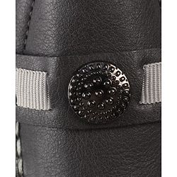 Cute Walk by Babyhug Slip On Loafers With Applique - Grey