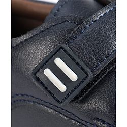 Cute Walk by Babyhug Velcro Closure Solid Loafers - Black