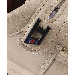 Cute Walk by Babyhug Velcro Closure Solid Shoes - Black