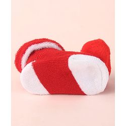 Cute Walk by Babyhug Socks Shoes With Applique - Multicolor