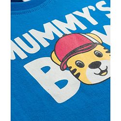 Babyhug Cotton Knit T-Shirts Half Sleeves with Graphics Multi Color 9-12 Months