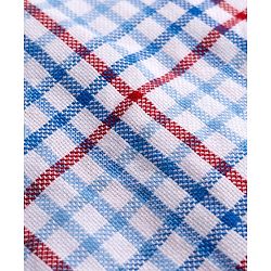 Babyhug Cotton Woven Shirt Half Sleeve Regular Collar Checks Multi Color 9-12 Months