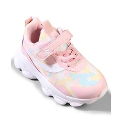Cute Walk by Babyhug Velcro Closure Printed Sneaker Shoes - Blue