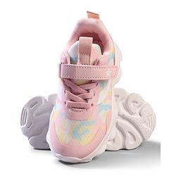 Cute Walk by Babyhug Velcro Closure Printed Sneaker Shoes - Blue