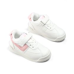 Cute Walk by Babyhug Velcro Closure Solid Sneaker Shoes - White