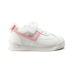 Cute Walk by Babyhug Velcro Closure Solid Sneaker Shoes - White