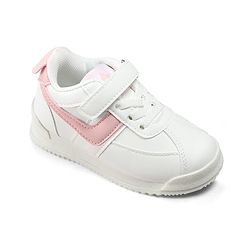 Cute Walk by Babyhug Velcro Closure Solid Sneaker Shoes - White