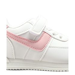 Cute Walk by Babyhug Velcro Closure Solid Sneaker Shoes - White