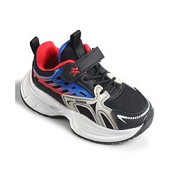 Cute Walk by Babyhug Velcro Closure Solid Sneaker Shoes - Black