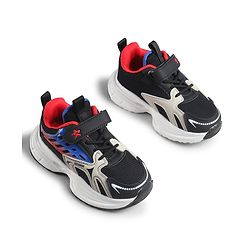 Cute Walk by Babyhug Velcro Closure Solid Sneaker Shoes - Black
