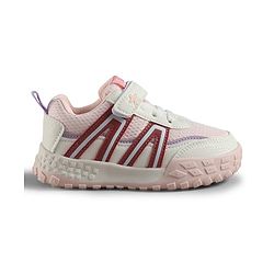 Cute Walk by Babyhug Velcro Closure Solid Sneaker Shoes - Pink