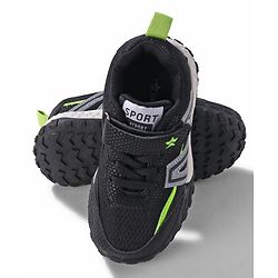 Cute Walk by Babyhug Velcro Closure Solid Sneaker Shoes - Pink