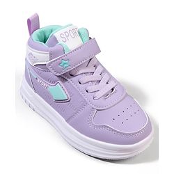 Cute Walk by Babyhug Velcro Closure Solid Sneaker Shoes - Navy Blue