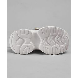 Cute Walk by Babyhug Velcro Closure Sneakers - Beige