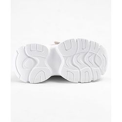 Cute Walk by Babyhug Velcro Closure Sneakers - Beige