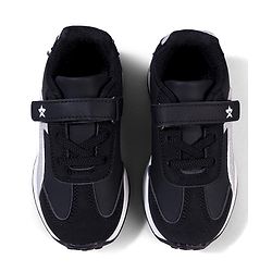 Cute Walk by Babyhug Velcro Closure Solid Sneaker Shoes - Black