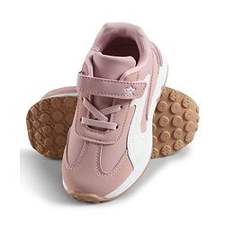 Cute Walk by Babyhug Velcro Closure Solid Sneaker Shoes - Black