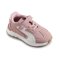 Cute Walk by Babyhug Velcro Closure Solid Sneaker Shoes - Black