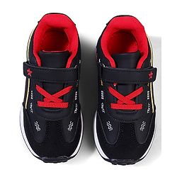 Cute Walk by Babyhug Velcro Closure Hearts Printed Sneaker Shoes - White