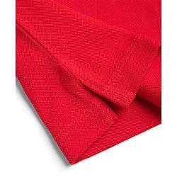 Babyhug 100% Cotton Knit Half Sleeves Solid Polo T-Shirt - Red