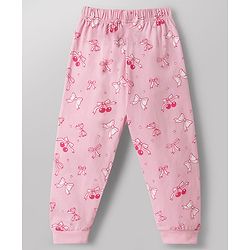 Babyhug Disney Single Jersey Full Sleeves T-Shirt & Pyjama Night Suit With Marie Graphics - Multicolor