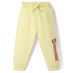 Babyhug Disney Single Jersey Knit Half Sleeves Co-Ords T-Shirt & Pyjama Night Suit with Minnie Mouse Graphic Pack of 2 - Pink & Green