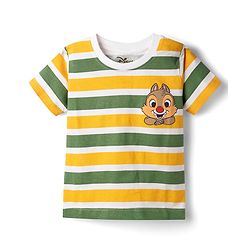 Babyhug Disney Single Jersey Half sleeves Knit T-Shirt with Chip & Dale Graphic Pack of 3 -Multicolour
