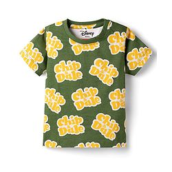 Babyhug Disney Single Jersey Half sleeves Knit T-Shirt with Chip & Dale Graphic Pack of 3 -Multicolour
