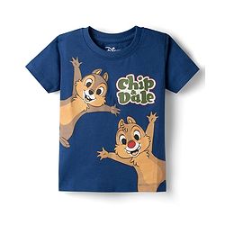 Babyhug Disney Single Jersey Half sleeves Knit T-Shirt with Chip & Dale Graphic Pack of 3 -Multicolour
