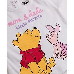 Babyhug Disney Single Jersey Knit Half Sleeves T-Shirt & Shorts Night Suit Winnie the Pooh & Friends Graphics - Multicolour