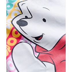 Babyhug Disney Single Jersey Knit Half Sleeves T-Shirt & Shorts Co-ord Night Suit with Winnie The Pooh Graphics - Multicolor