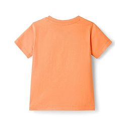 Babyhug Disney Single Jersey Knit Half Sleeves T-Shirt & Shorts Night Suit with Tigger Graphics - Orange