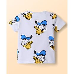 Babyhug Disney Single Jersey Knit Half Sleeves T-Shirts with Donald Duck Graphics Pack of 3 - Multicolor