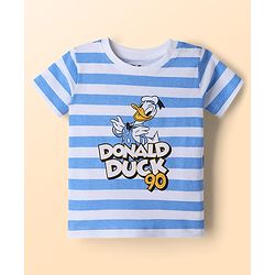Babyhug Disney Single Jersey Knit Half Sleeves T-Shirts with Donald Duck Graphics Pack of 3 - Multicolor