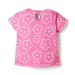 Babyhug Disney Single Jersey Knit Half Sleeves T-Shirts With Minnie Mouse Graphics Pack of 3 - Multicolor