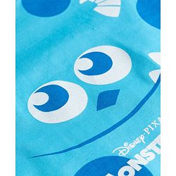 Babyhug Disney 100% Cotton Knit Full Sleeves T-Shirt & Pyjama Night Suit With Monster Graphic - Multicolor