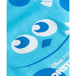 Babyhug Disney 100% Cotton Knit Full Sleeves T-Shirt & Pyjama Night Suit With Monster Graphic - Multicolor