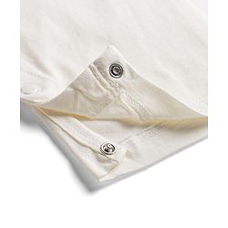 Babyhug 100% Cotton Single Jersey Knit Half Sleeves Romper With Bear Print & Applique - Multicolor