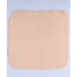 Bahyhug Cotton Knit Solid Hand & Face Towel Pack Of 6 L 25.4 x B 25.4 cm - Multi Color