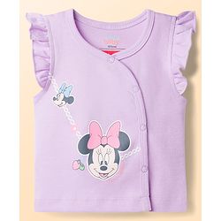 Babyhug Disney Frill Sleeves Jhablas With Minnie Mouse Graphics Pack of 2 - Multicolor