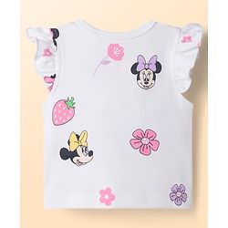 Babyhug Disney Frill Sleeves Jhablas With Minnie Mouse Graphics Pack of 2 - Multicolor