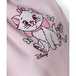 Babyhug Disney Single Jersey Knit Minnie Mouse & Marie Printed Bloomers Pack of 2 - White & Pink