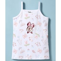 Babyhug Disney Single Jersey Knit Sleeveless Slips with Disney Character Graphics Pack of 2 - Multicolor