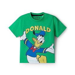 Babyhug Disney Single Jersey Knit Half Sleeves T-Shirts & Shorts Set with Mickey Mouse Graphics Pack of 2 -Multicolour