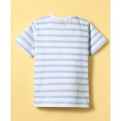 Babyhug Disney Cotton Knit T-Shirts Half Sleeve Winnie The Pooh Graphics Multi Color 3-6 Months